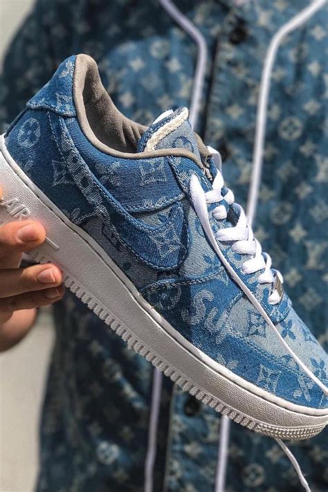 air force 1 low supreme louis vuitton customs|Luxury Meets Streetwear: Custom Louis Vuitton Air Force 1.